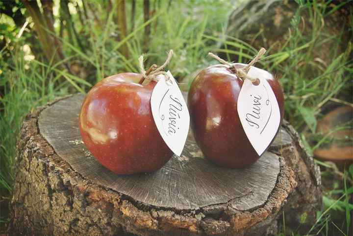 ¡Dale un toque original a tu boda con manzanas! 🍎 - 3