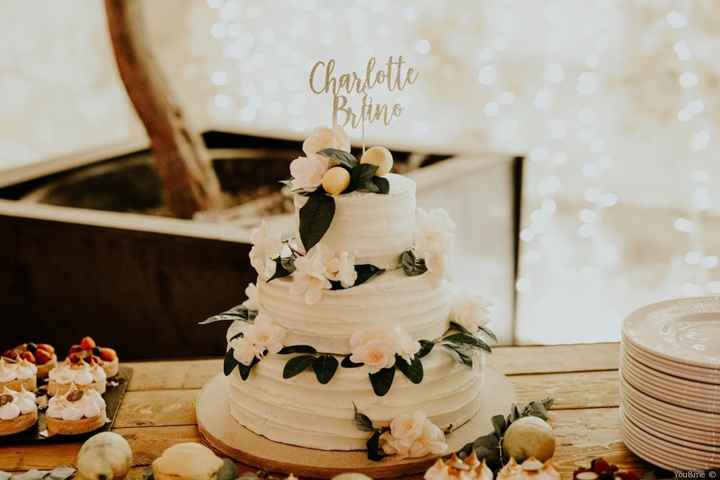 ¿Decoraréis la tarta nupcial con vuestros nombres? 🍰 - 1