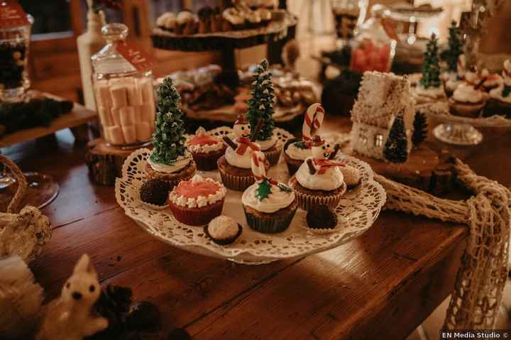 Si tuvieras una boda navideña, ¿escogerías este postre? 🧁 - 1