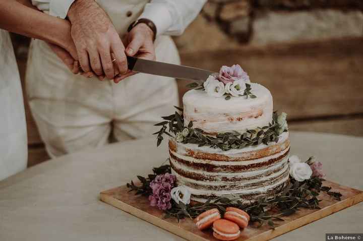 No puedo resistirme a esta tarta nupcial, ¿verdad o mentira? 😋 - 1