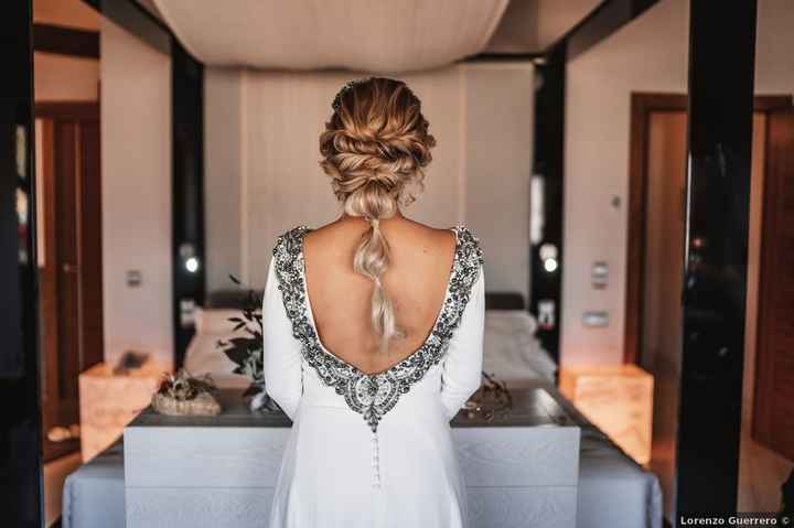 ¿Buscas un peinado elaborado para la boda? Mira el de Mónica 😍 - 1