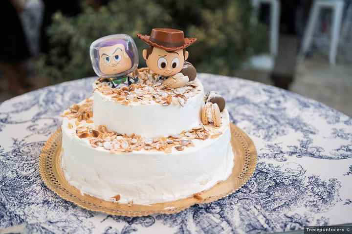 ¿Sois fans de Toy Story? ¡Mira esta tarta de boda! 🍰 - 1