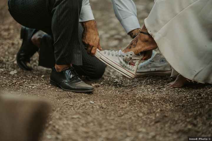 ¡Zapatillas de novia muy molonas aquí! 👟 - 1