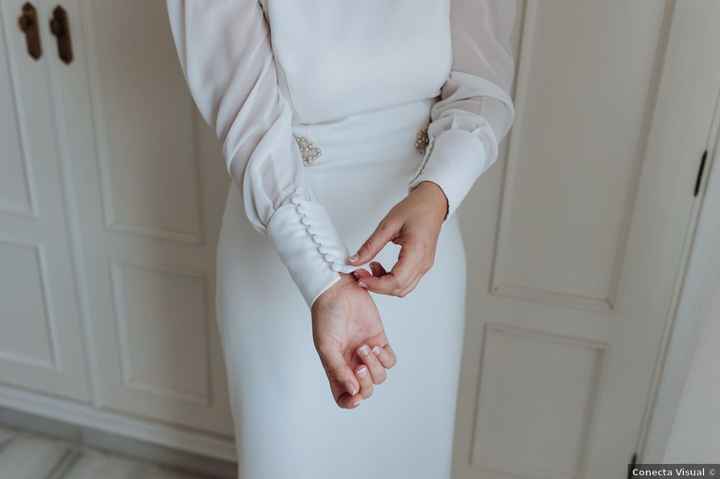 El vestido de novia...¿Con o sin mangas? 🤔 - 1
