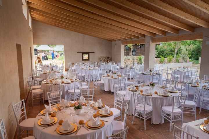 ¿Las mesas de vuestro banquete serán redondas o alargadas? 🍴 - 1