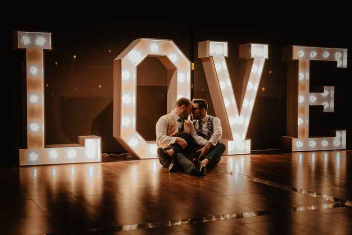¿Decoraréis vuestra boda con letras gigantes? ✨ - 1