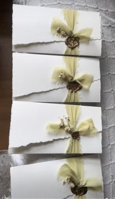 Sobres para las invitaciones de boda 11