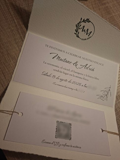 Ya tenemos invitaciones 💌 4