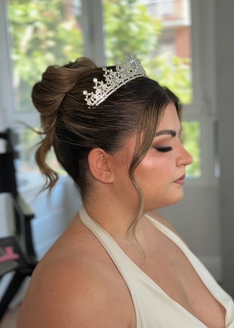 Prueba de maquillaje y peinado 💄 4