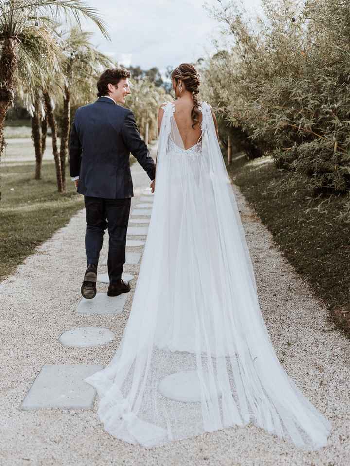 Complementos de novia: capa y cinturón - 2
