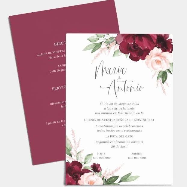 Invitaciones ¿que poner? 3