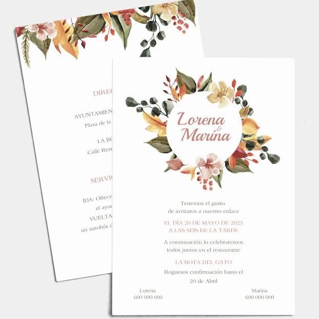 Invitaciones ¿que poner? 5