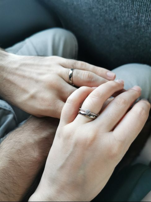 Enseñad vuestras alianzas de boda y vuestro anillo de compromiso ❤️😍💍 2