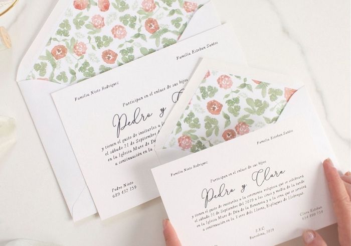 💡 de invitaciones para la boda 💒 5