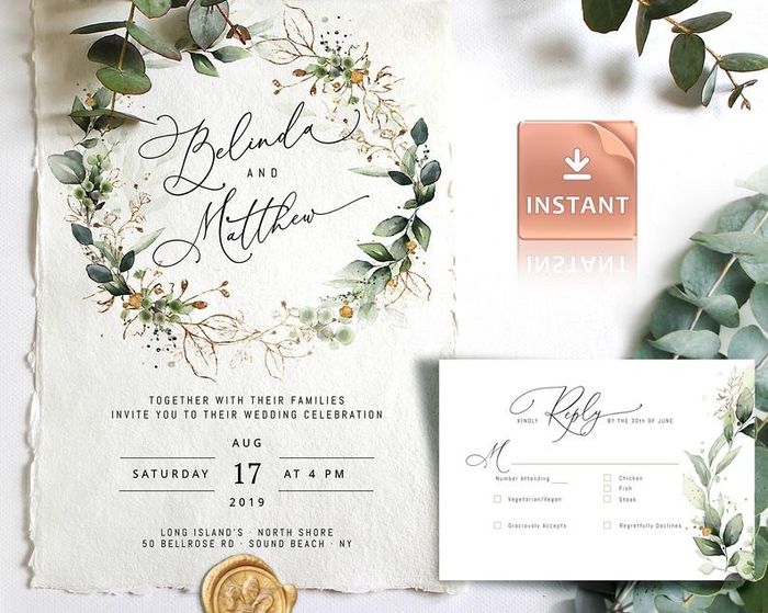 💡 de invitaciones para la boda 💒 25