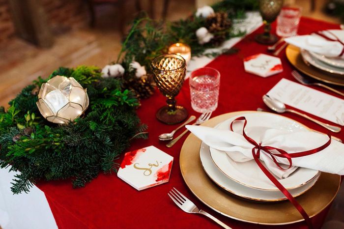 Ideas decoración navideña banquete ❄️🎅🏻☃️ 5