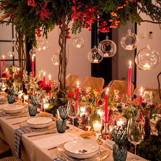 Ideas decoración navideña banquete ❄️🎅🏻☃️ 7