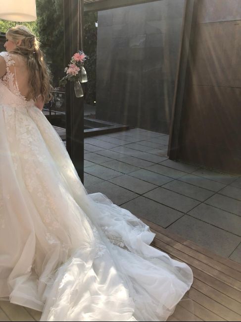 ¿La cola de tu vestido será larga como la de Vanessa? 👗 2