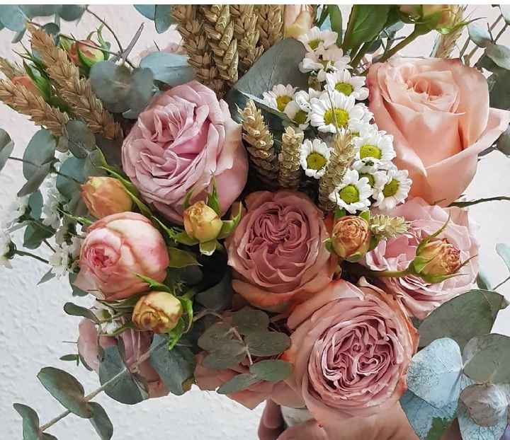 5 ramos de novia con toques ROSAS 💗 - 1