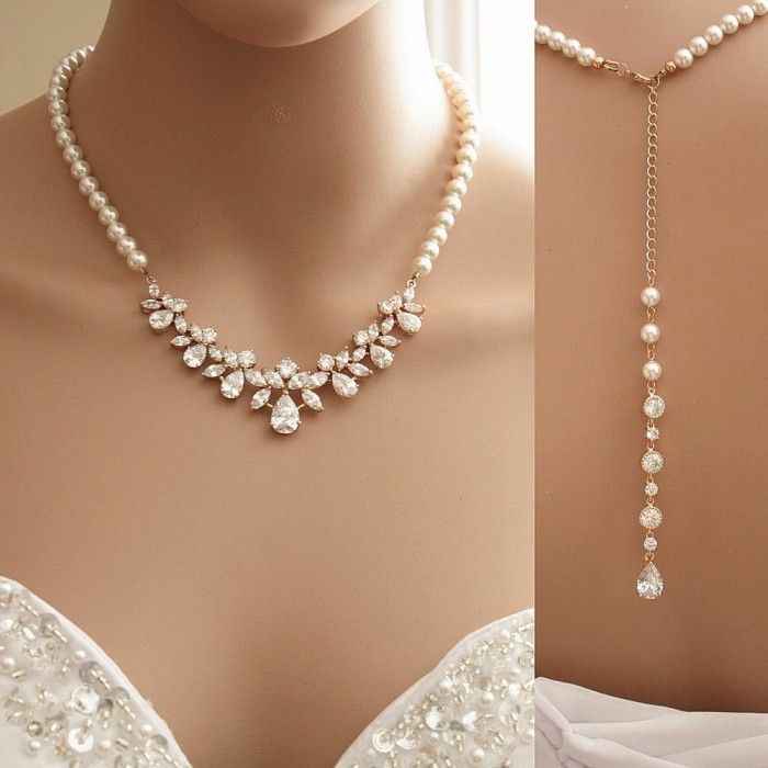 Ideas 💡 de collares para novias 👰🏼‍♀️ - 20