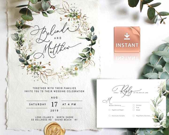 💡 de invitaciones para la boda 💒 - 11