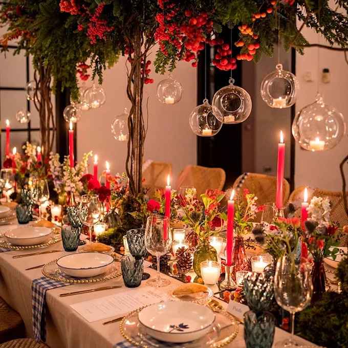 Ideas decoración navideña banquete ❄️🎅🏻☃️ - 7