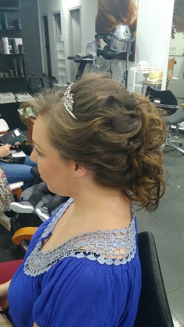 Prueba de maquillaje y peinado desastrosa - 7