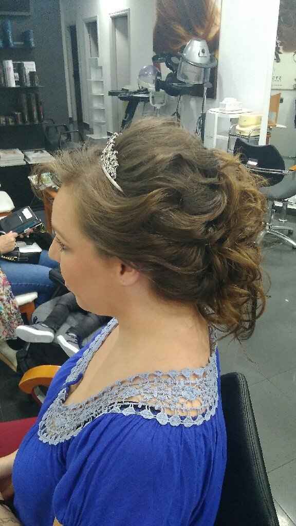 Prueba de maquillaje y peinado desastrosa - 7