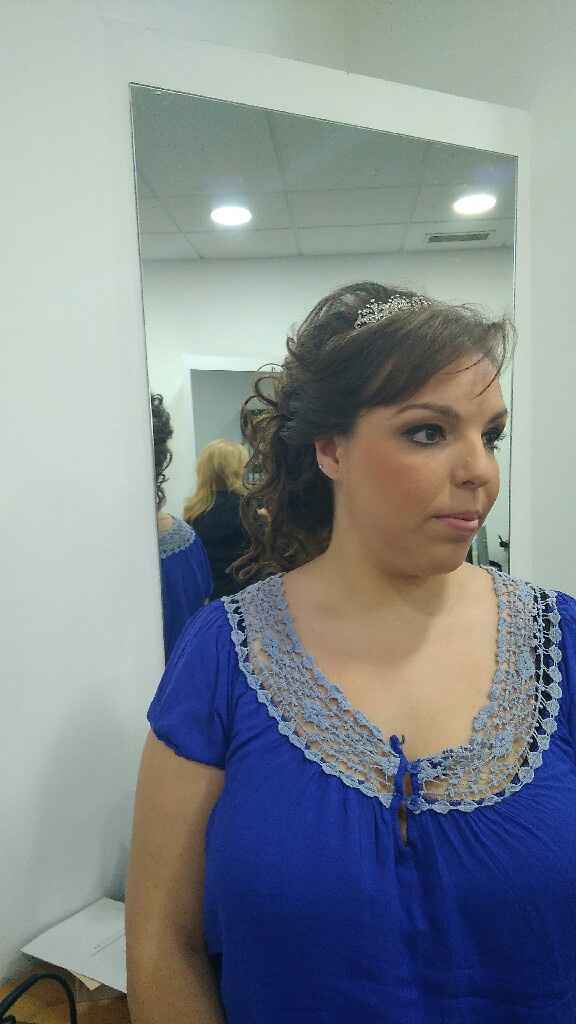 Prueba de maquillaje y peinado desastrosa - 10