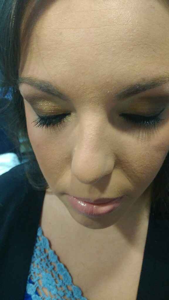 Prueba de maquillaje y peinado desastrosa - 12