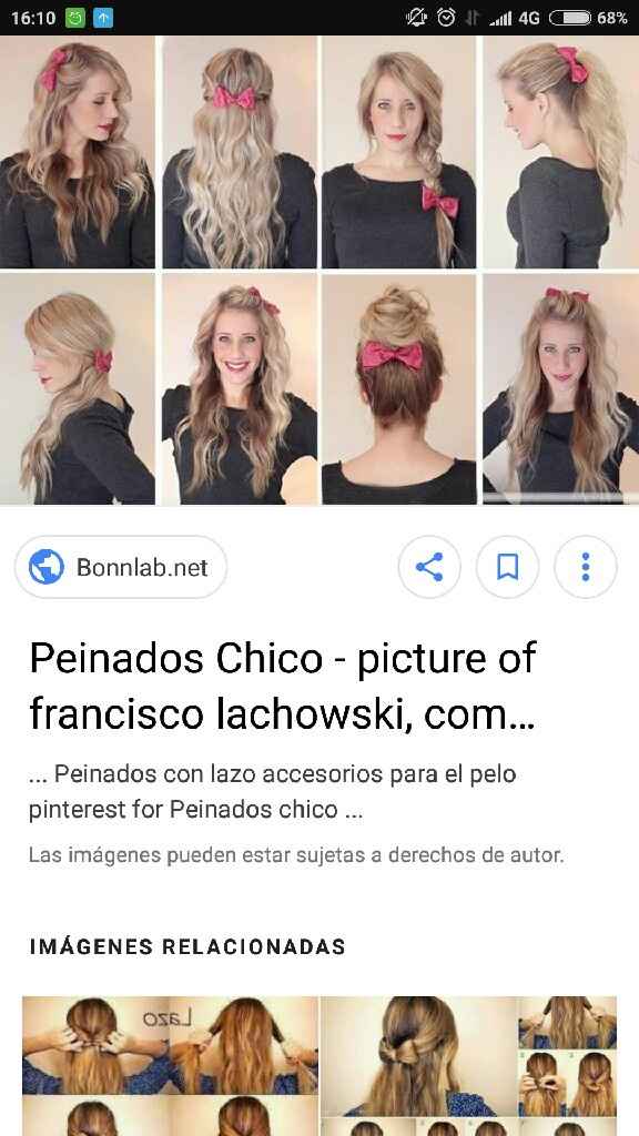 Lazos para semirecogido (peinados) - 2