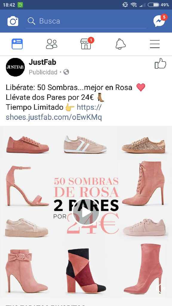  Zapatos tacon rosa palo - 1