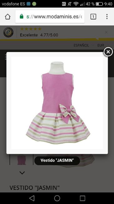 Que vestido cojo para las niñas!!! - 2