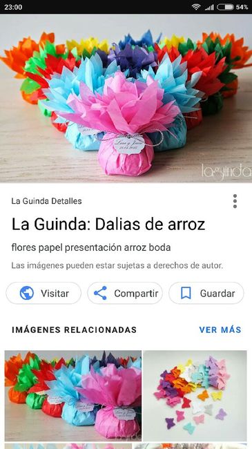 Para sustituir los conos de arroz - 1