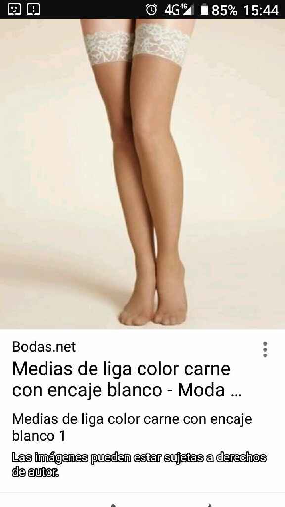 Medias de liga color carne!! - 1