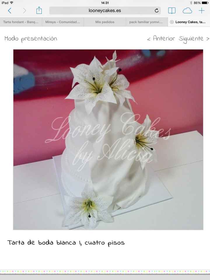 Tarta blanca