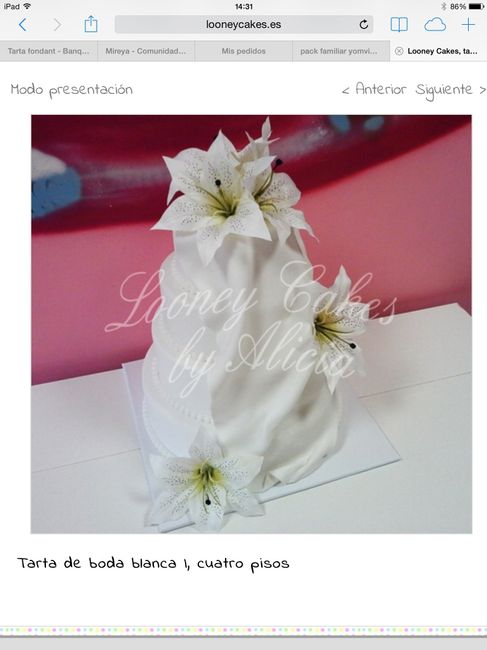Tarta blanca