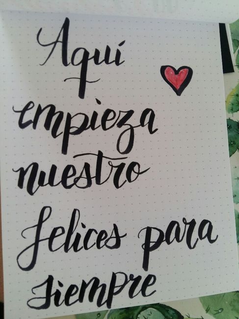 a escribir nombres en las invitaciones. - 2