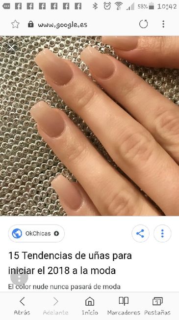 Uñas para novia, que manicuras os parecen que son un acierto? - 3