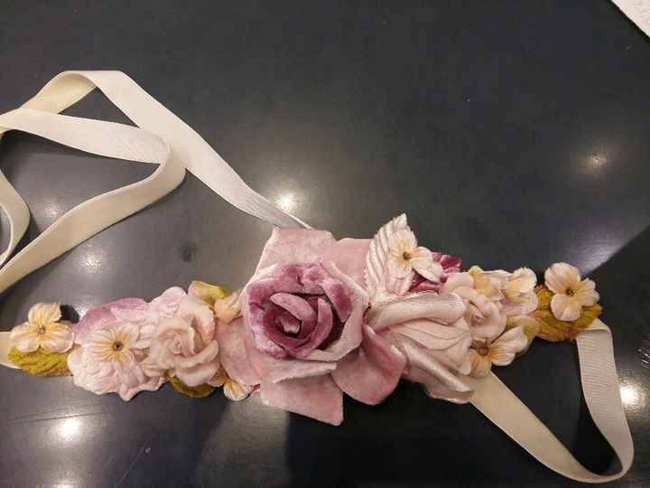 Cinturon de flores - 1