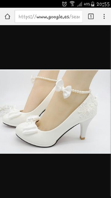 Sandalias de novia planas - 1