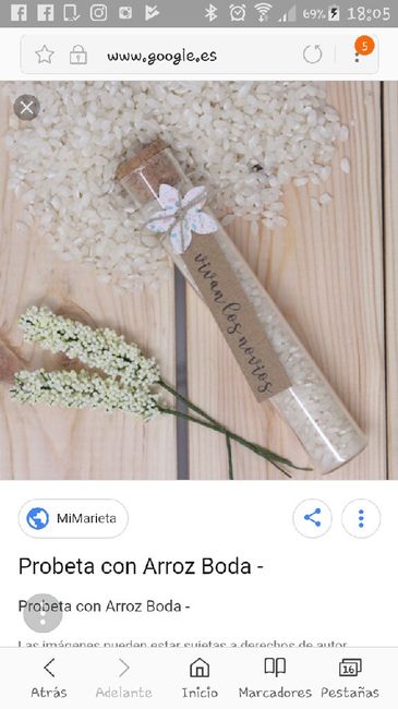 Porta arroz para boda - 2