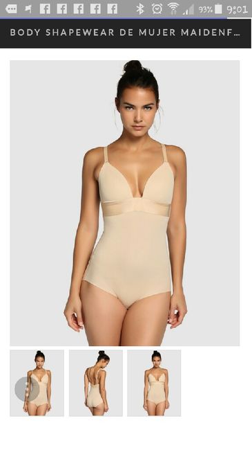 Vestido espalda descubierta sin posibilidad de poner tirantes y con mucho pecho 5