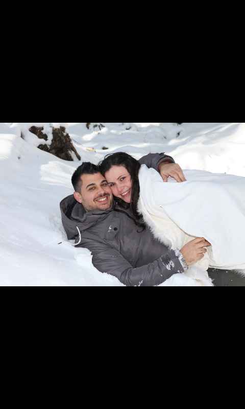 Nuestra preboda en la nieve fotos - 1
