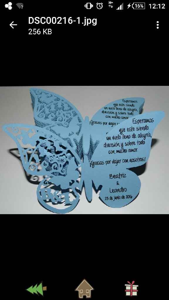 Mariposas copas - 1