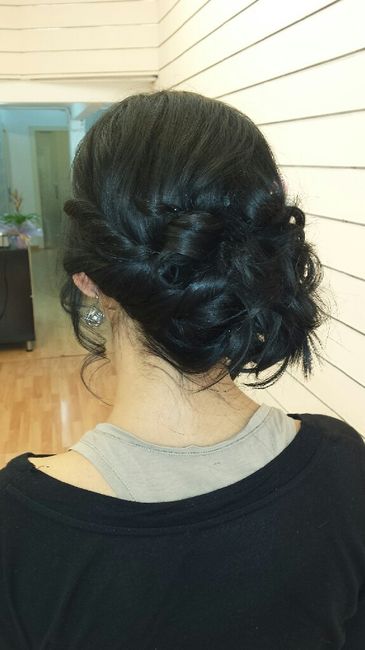 Prueba peinado+maquillaje+tocado ? - 2