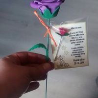 Mi rosas de goma eva - 2