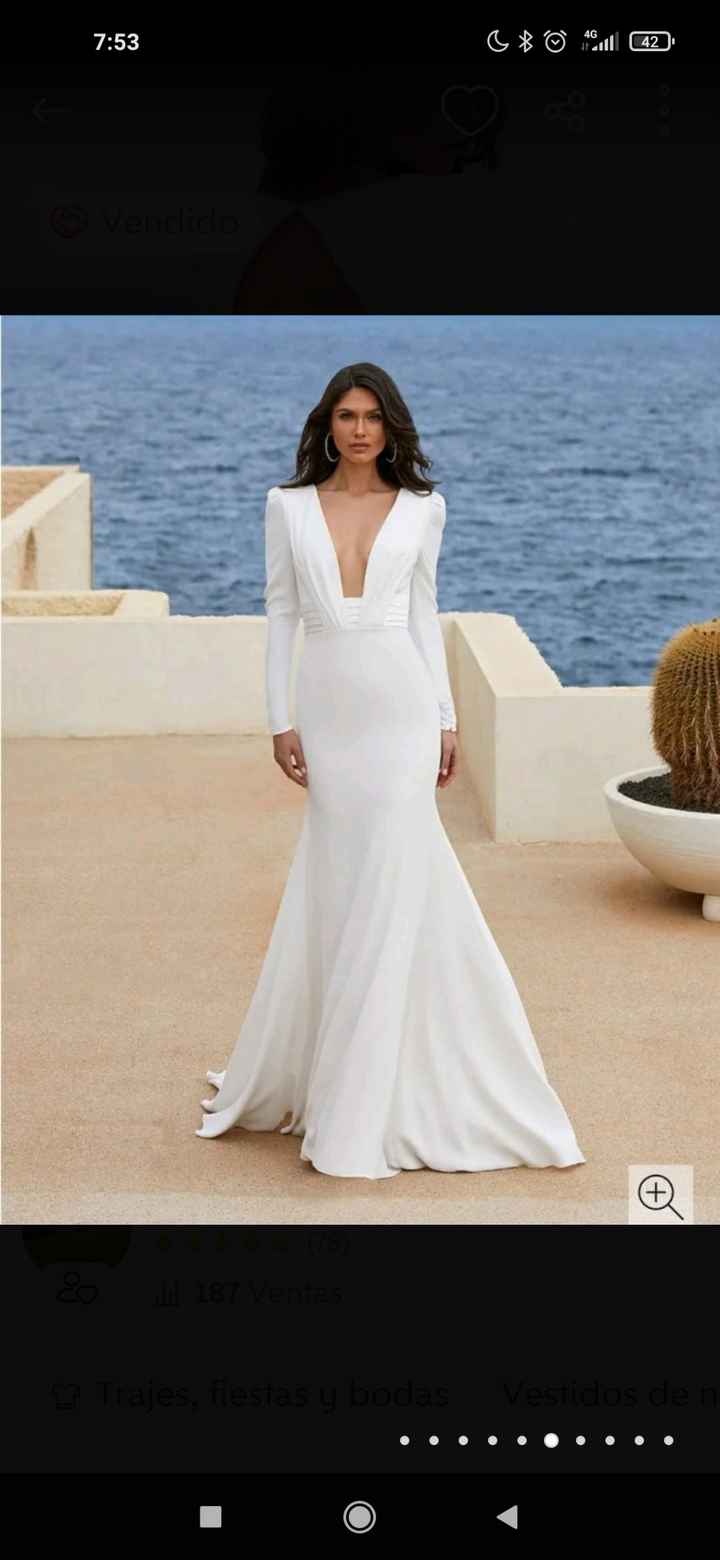 Dilema con vestido de novia - 1