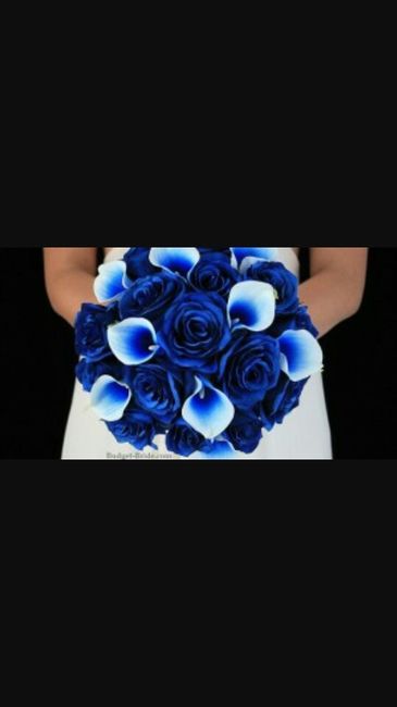 Ayuda!! elegir ramo novia azul - 3