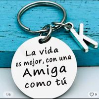 Cinta con placa para ramo 😊 - 1